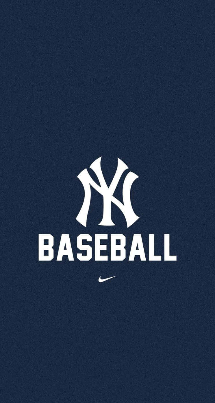 Download Simple Nike And New York Yankees Iphone Wallpaper | Wallpapers.com