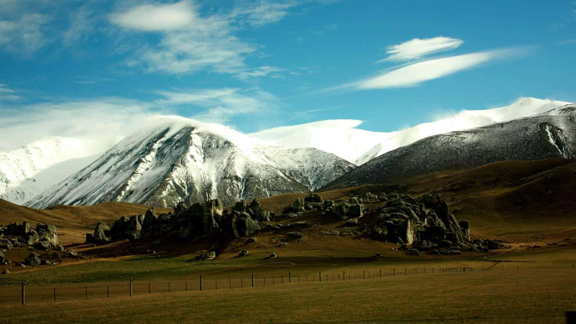 Genießensie Die Bemerkenswerte Schönheit Der Natur Neuseelands.