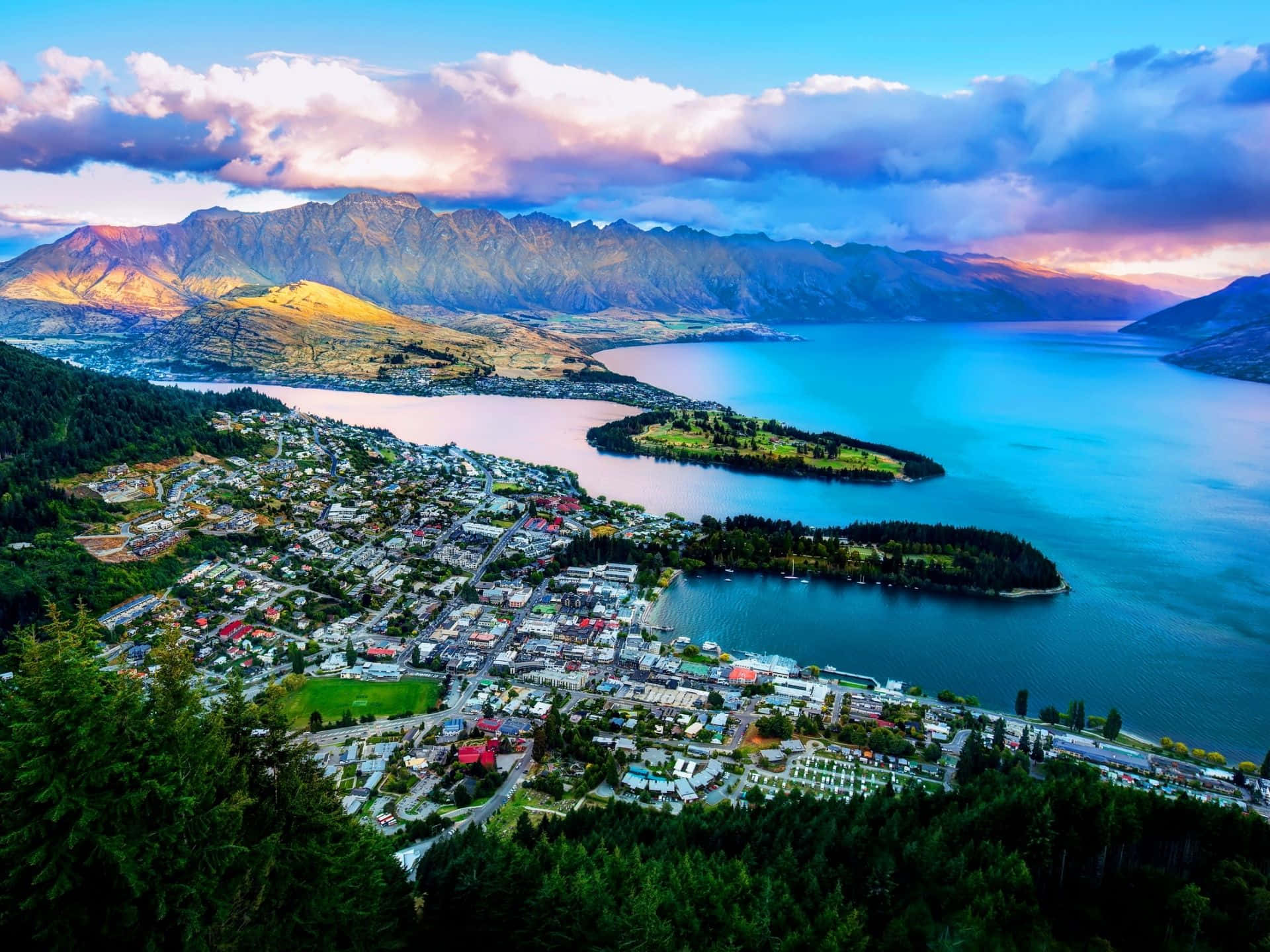 Majestætisknew Zealand-landskab