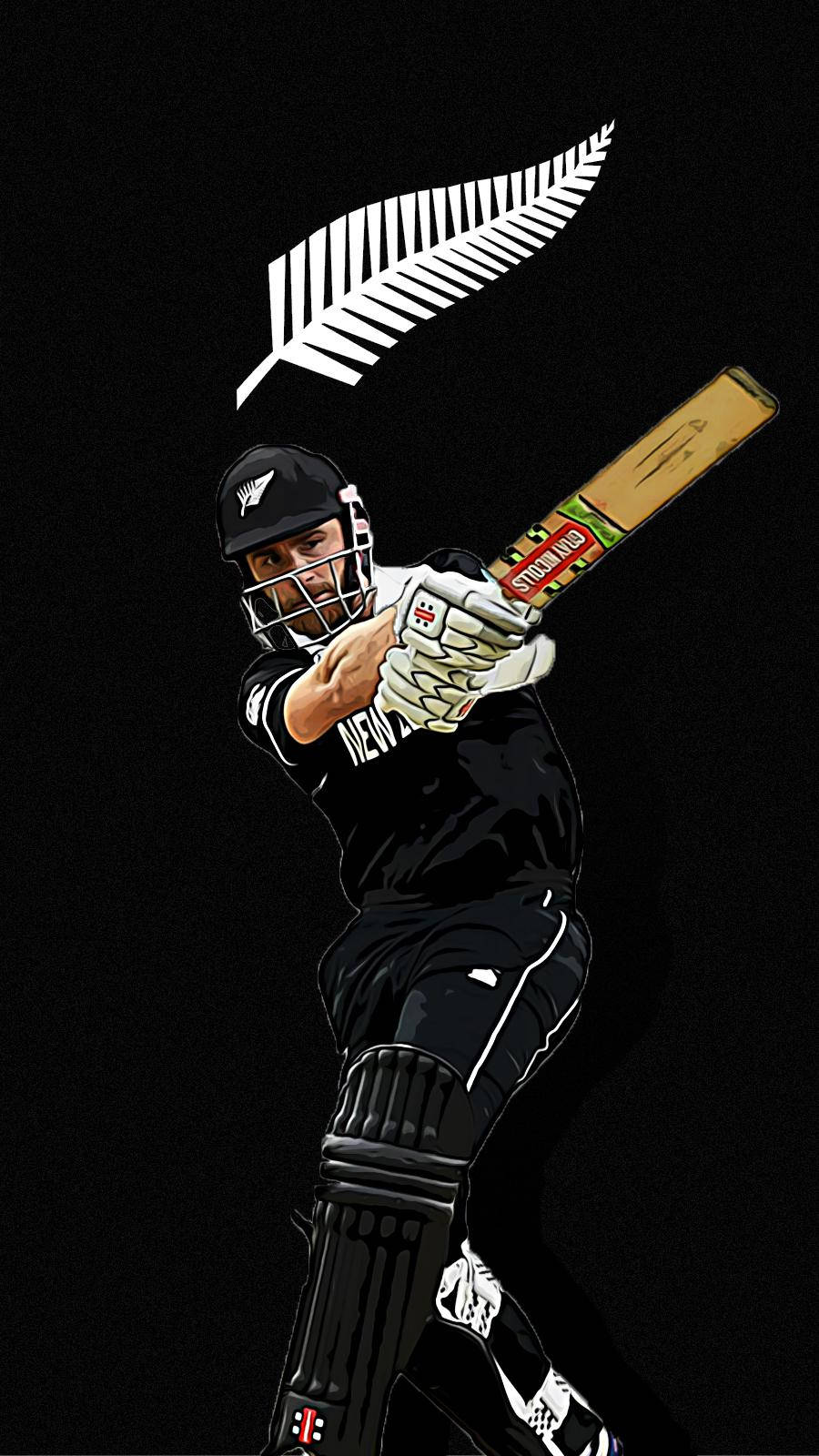 New Zealand Cricket Player Kane Wallpaper