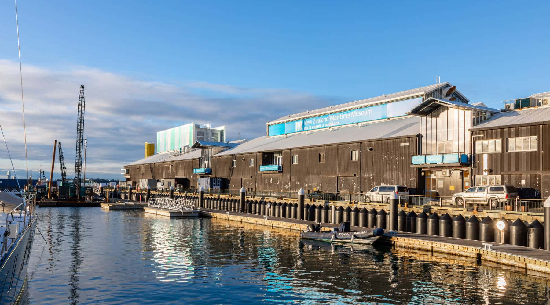 New Zealand Maritime Museum Exterior Wallpaper