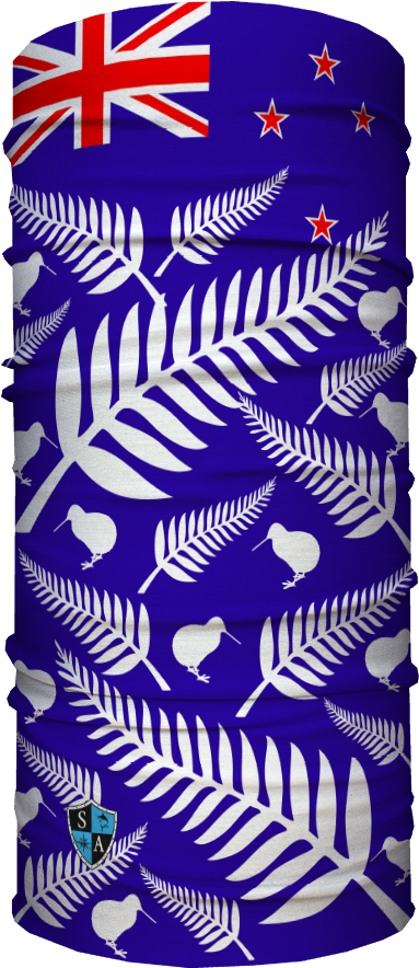 New Zealand Themed Multifunctional Headwear PNG