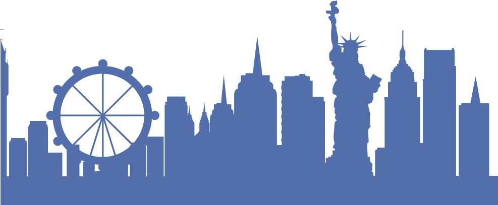 New_ York_ City_ Silhouette_ Vector PNG