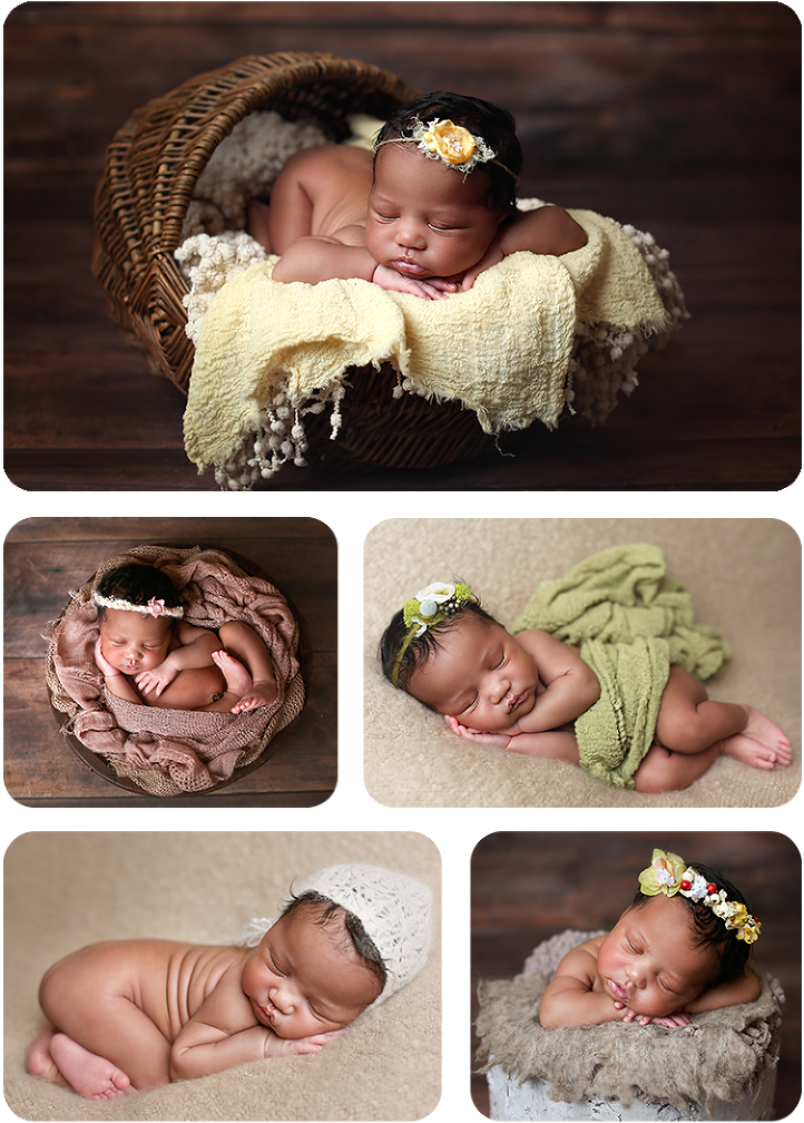 Newborn_ Baby_ Photo_ Collage PNG