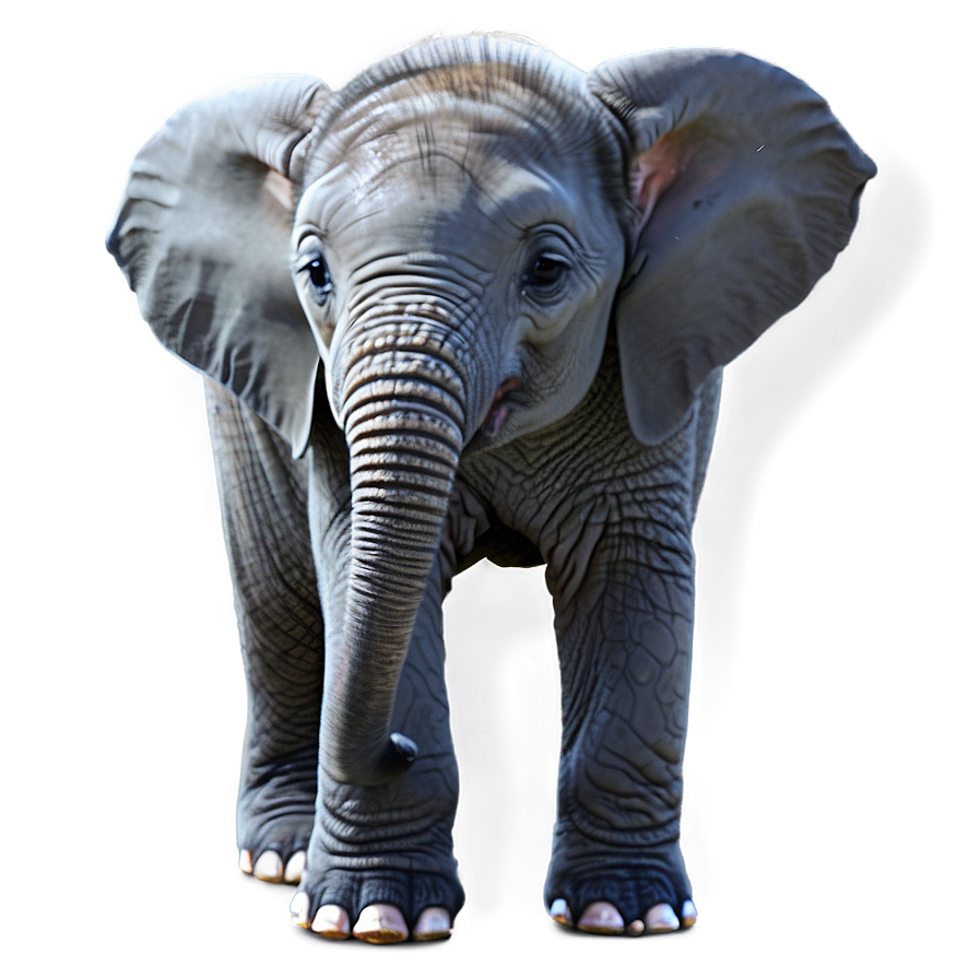 Newborn Elephant Calf Png Qwc PNG