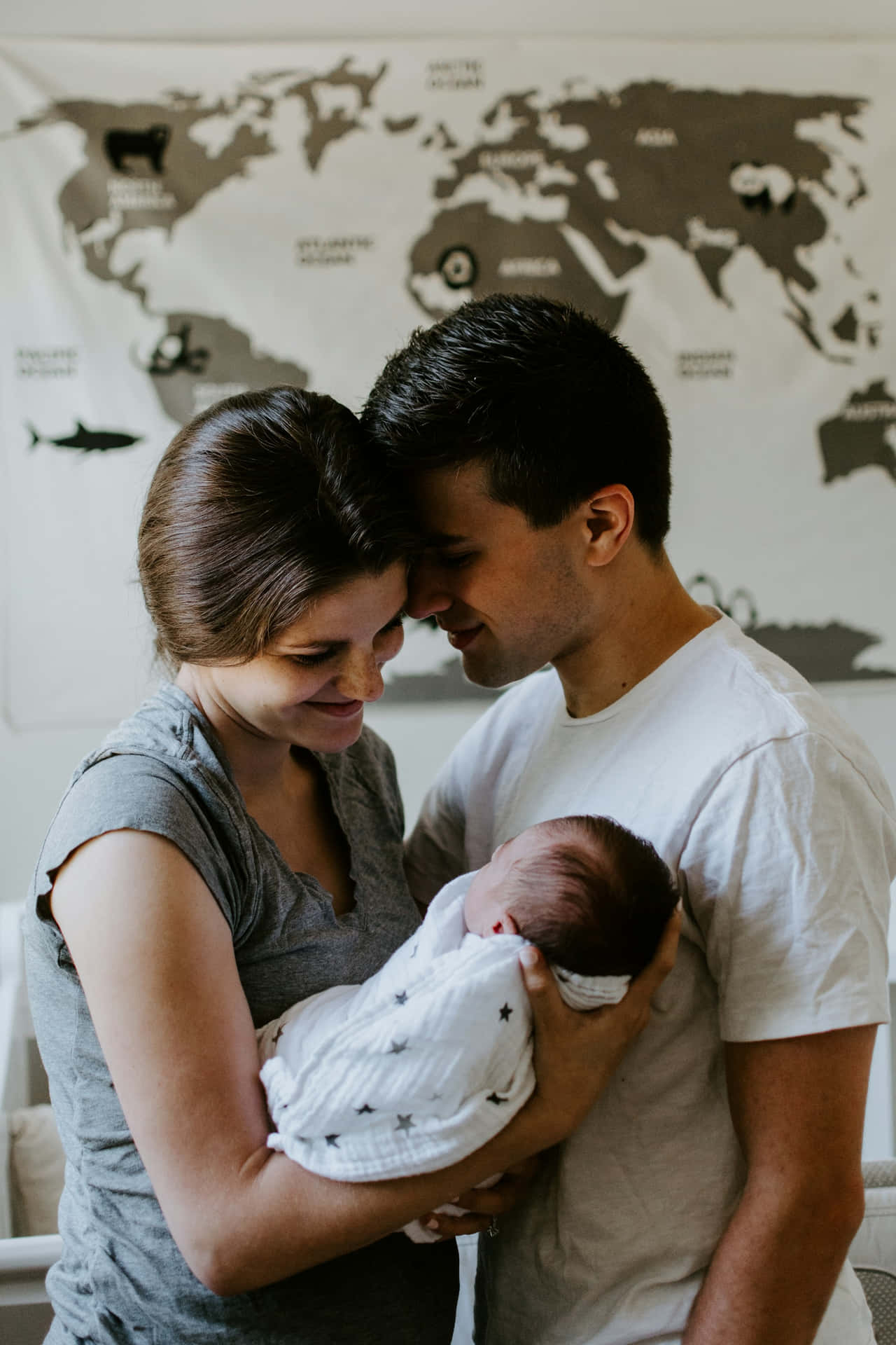 Newborn Embrace Family Moment.jpg Wallpaper