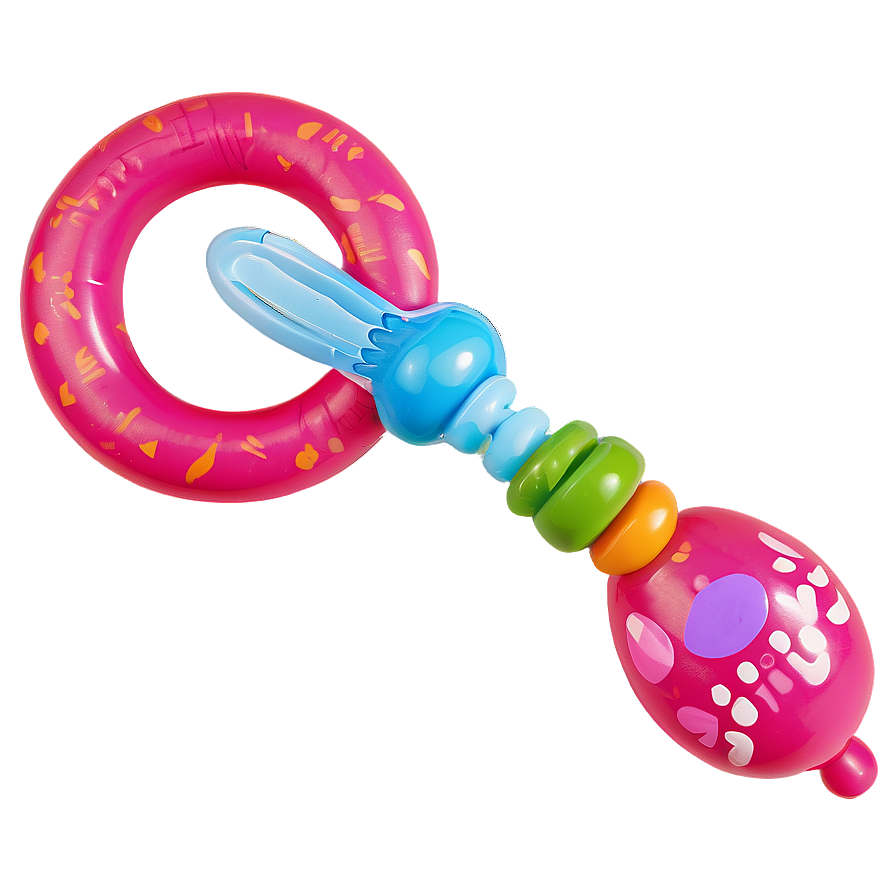 Newborn Rattle Toy Png 06202024 PNG