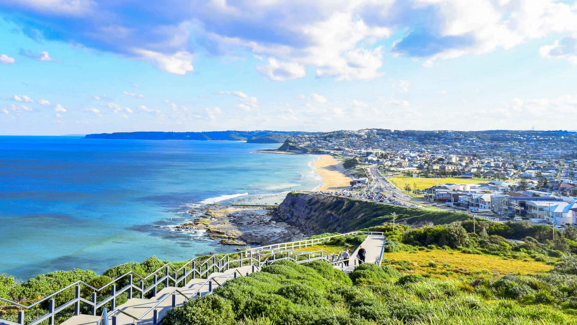 Newcastle Coastline Australia Wallpaper