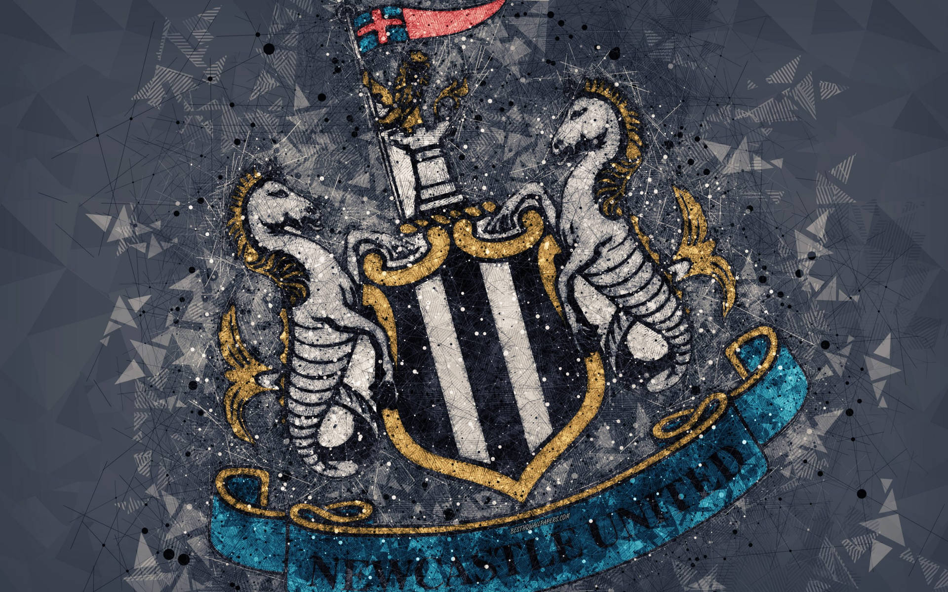 Newcastle United FC Art Wallpaper