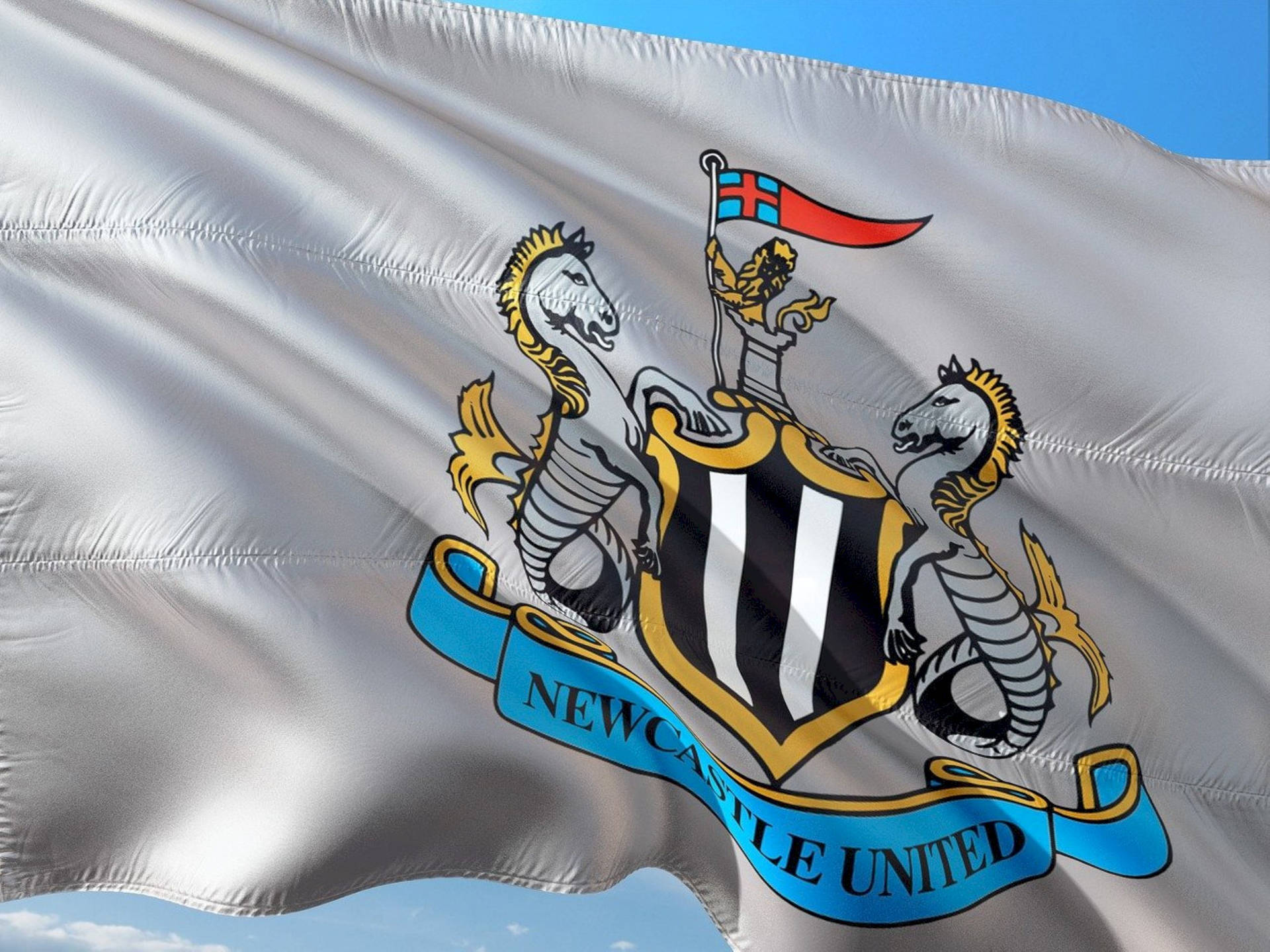 Newcastle United Fc Flag Background
