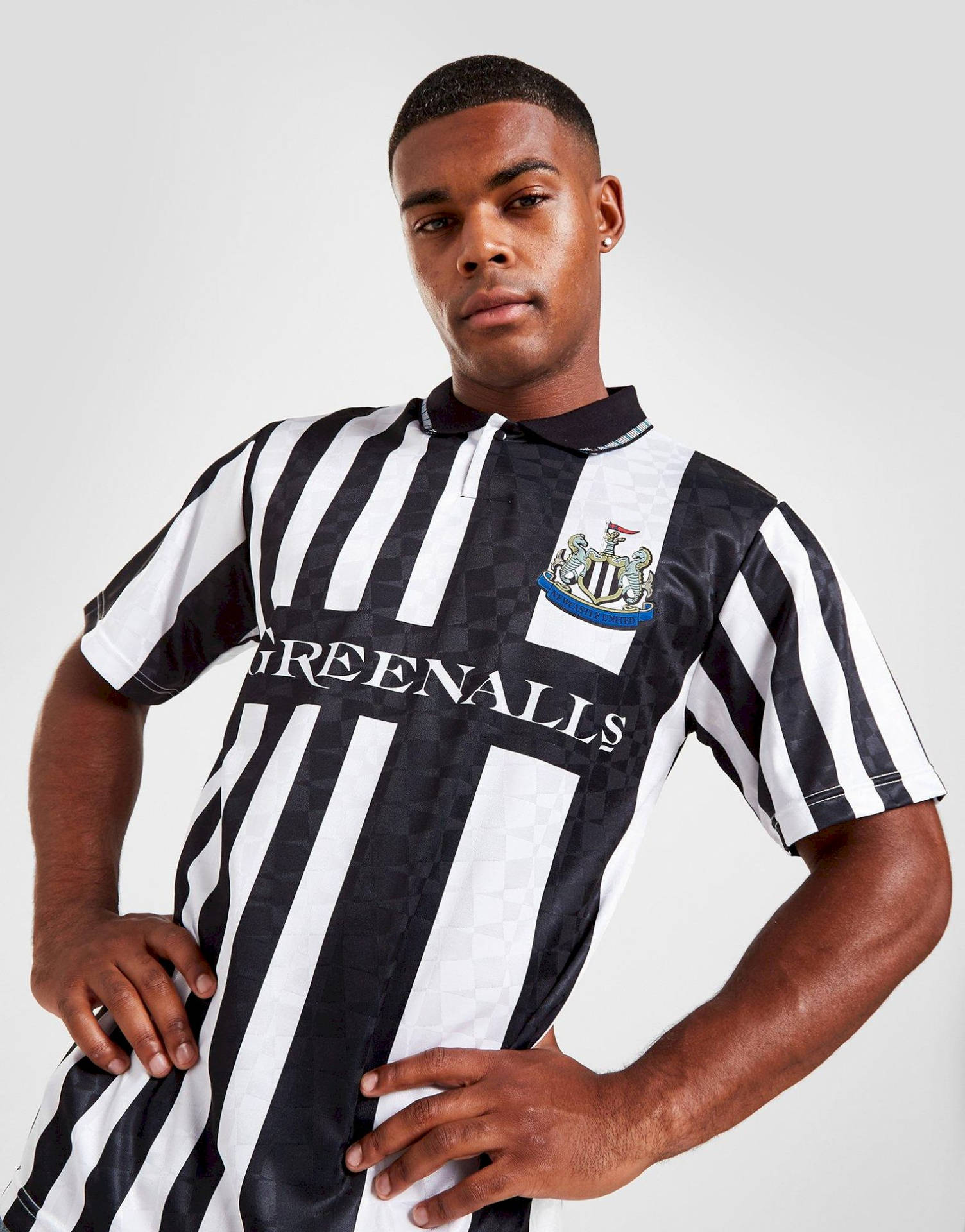 Newcastle United FC Jersey Uniform Tapet Wallpaper