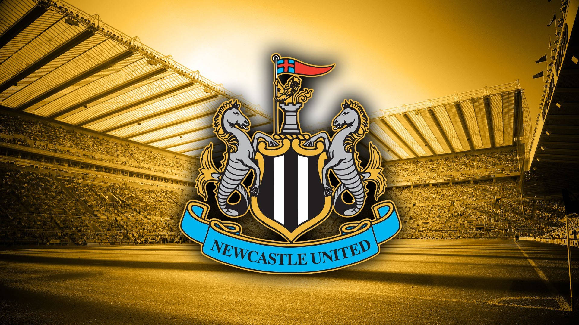Newcastle United Fc Logo Stadium Picture