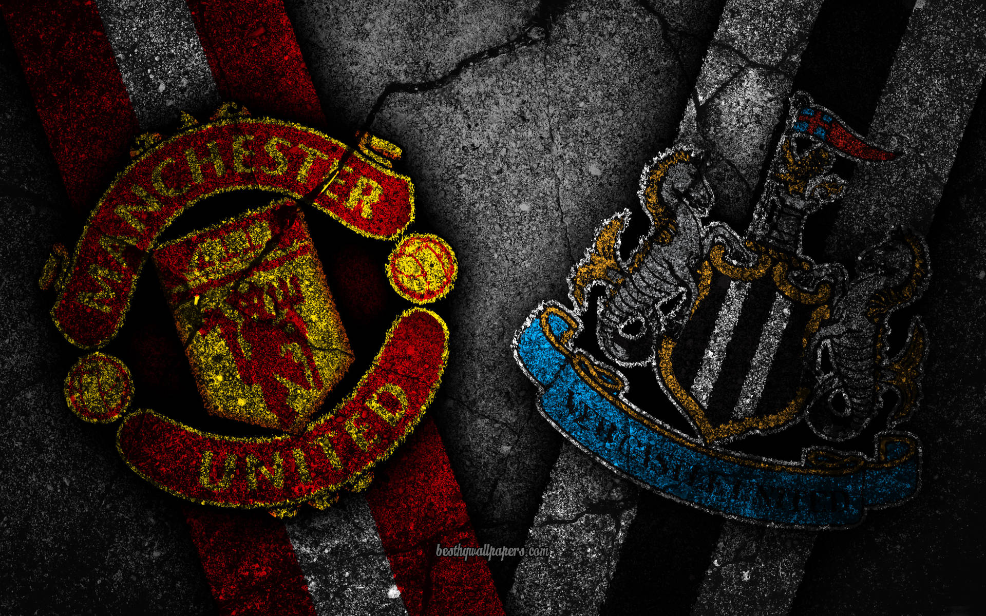 Newcastleunited Fc Mot Manchester United. Wallpaper