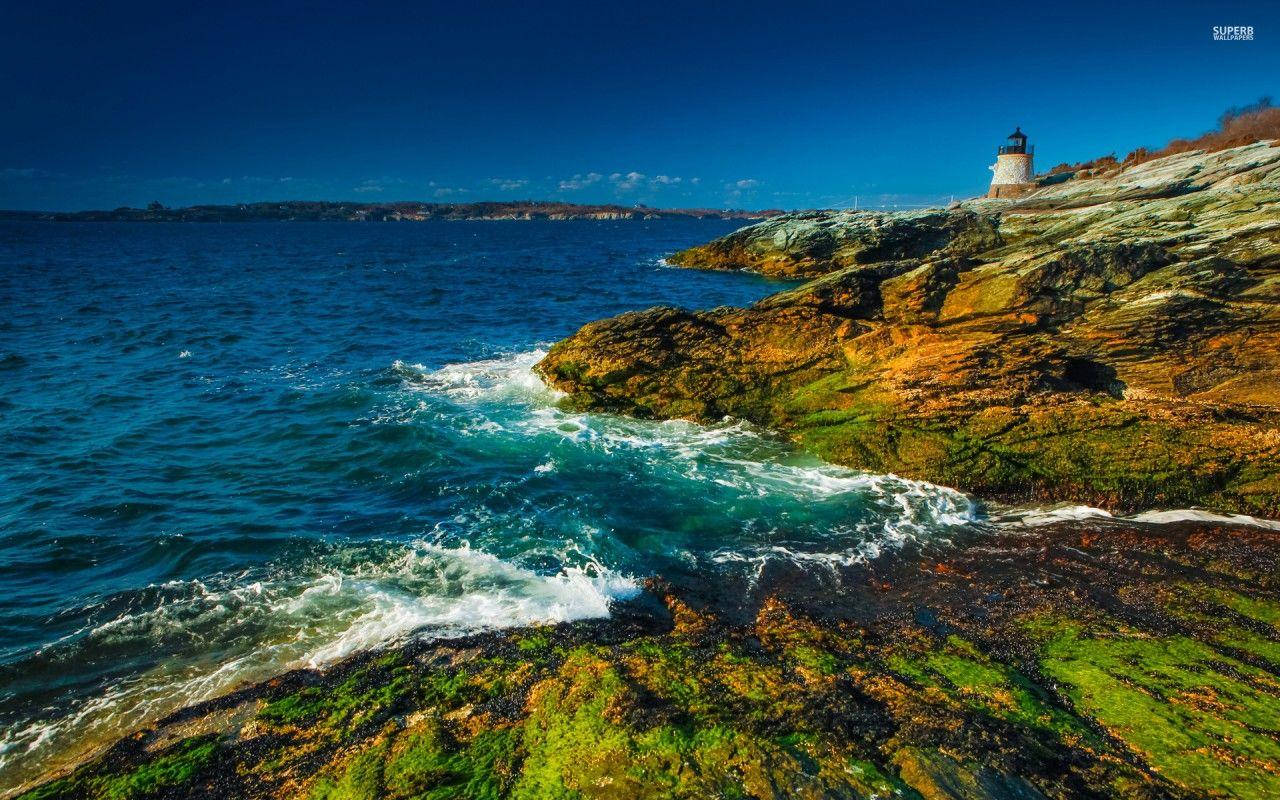 Newport Rhode Island's Coast In Hd Wallpaper