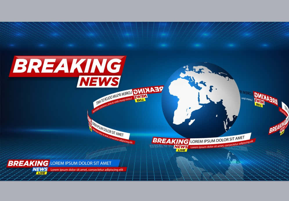 Rotating Breaking News Background 996 x 694 Background