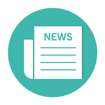 News Icon Simple Design PNG