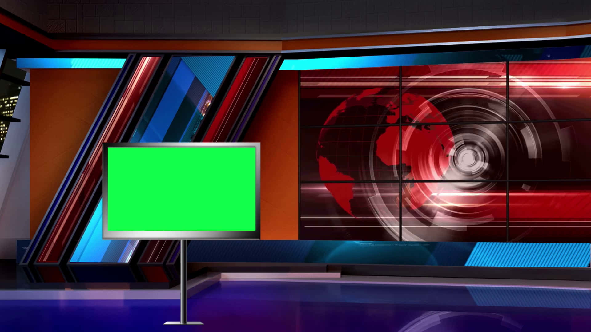 Download Get Ready for the Latest News with a Professional News Studio Set  up 