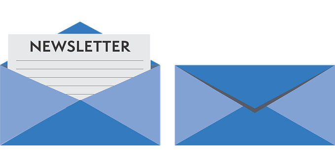 Newsletter Envelope Icon PNG