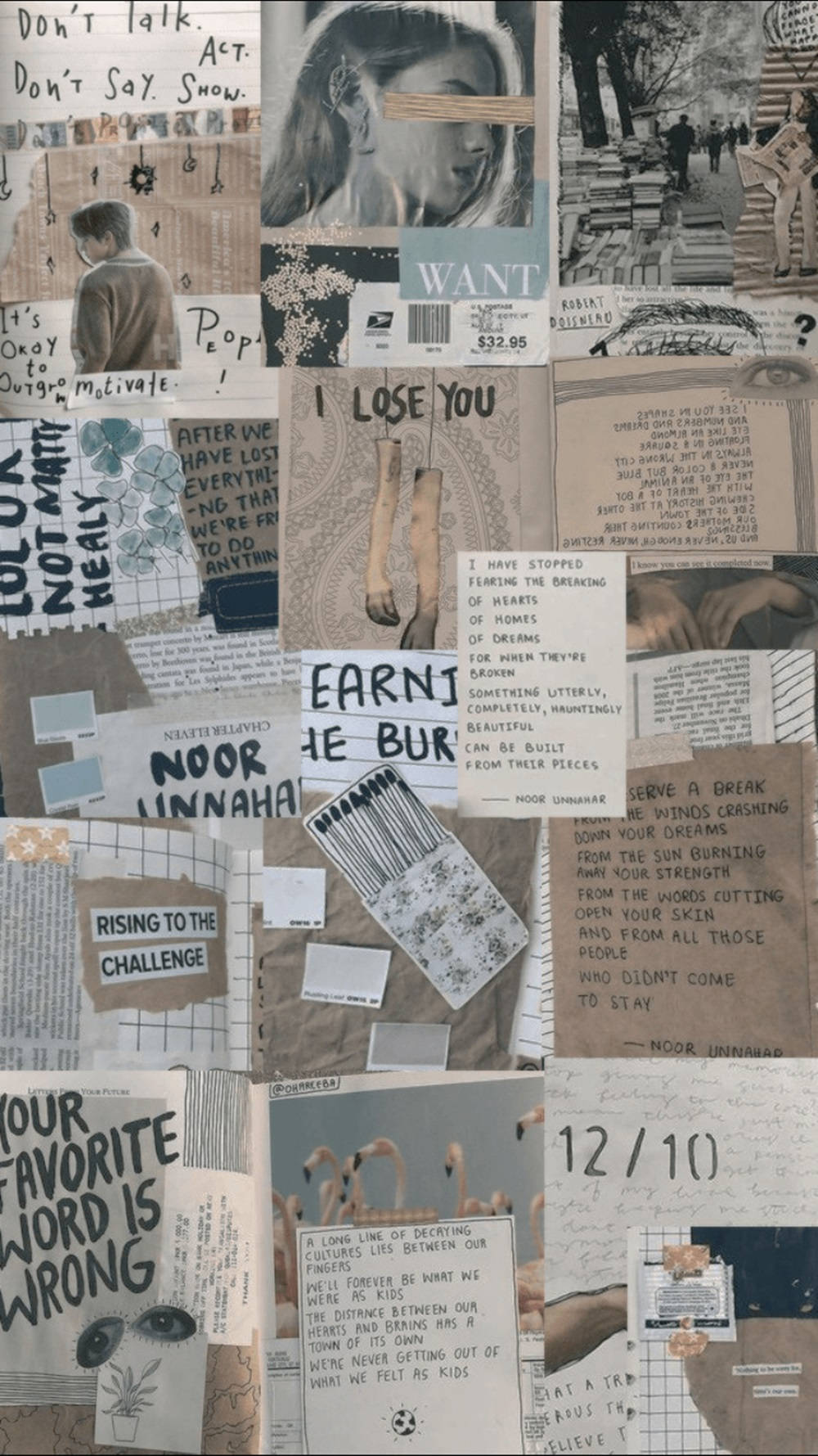 Newspaper Aesthetic And Different Papers Background