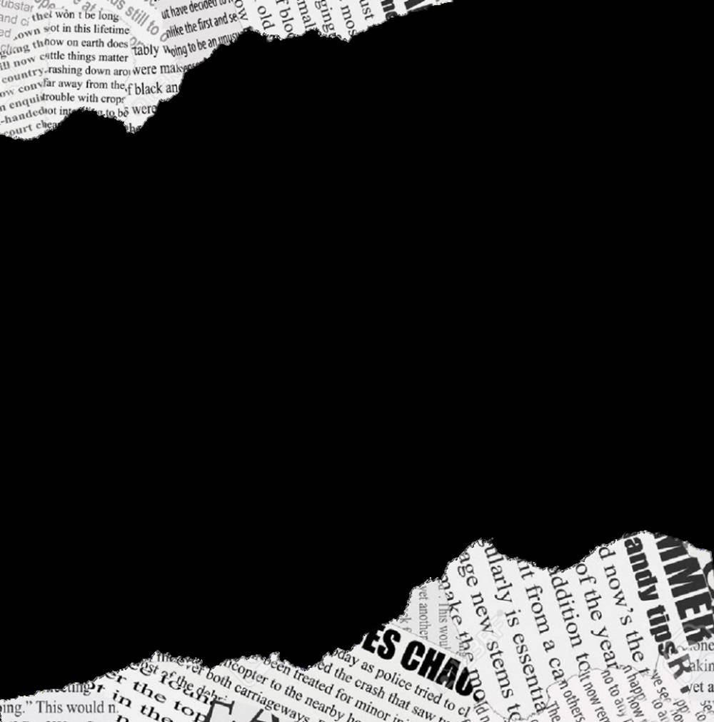 Newspaper Aesthetic Torn Pages Black Aesthetic Wallpaper