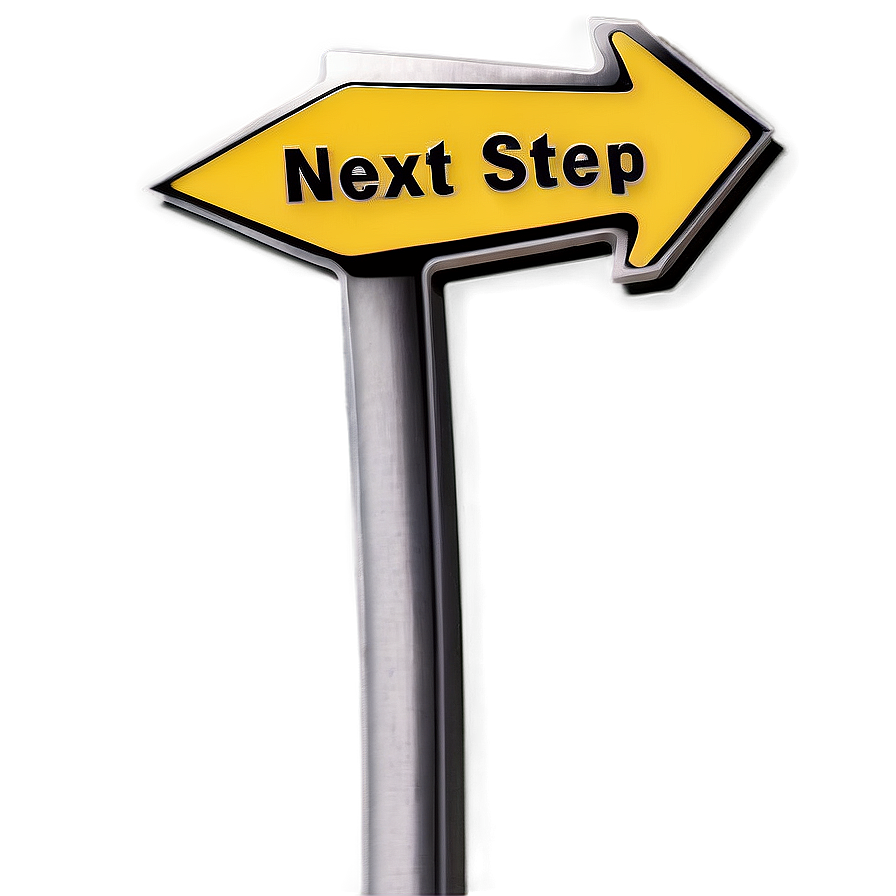 Next Step Arrow Graphic Png 06262024 PNG