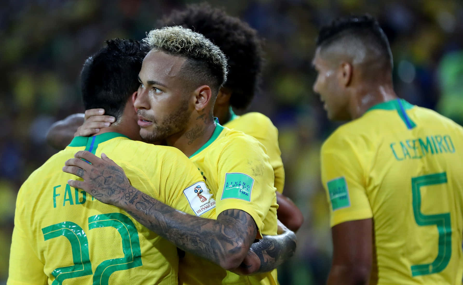 Neymar Delighting Fans with a Dazzling Performance