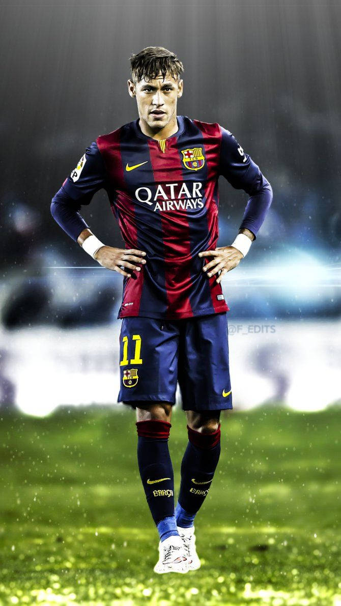 Neymar, Barcelona Footballer No. 11 Wallpaper