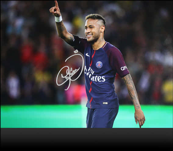 Neymar Celebrating Victory P S G PNG