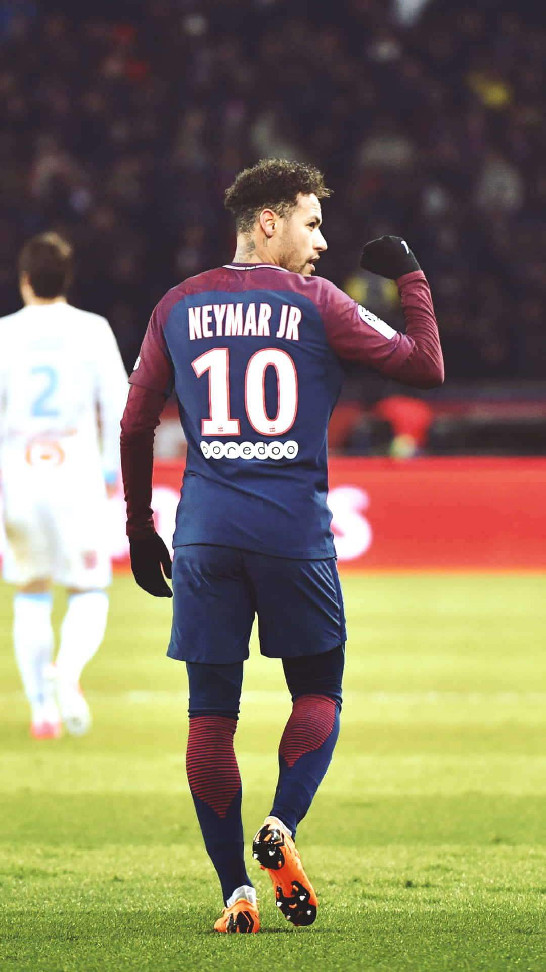 Hold dig opdateret med Neymars seneste telefon - den Neymar Iphone. Wallpaper