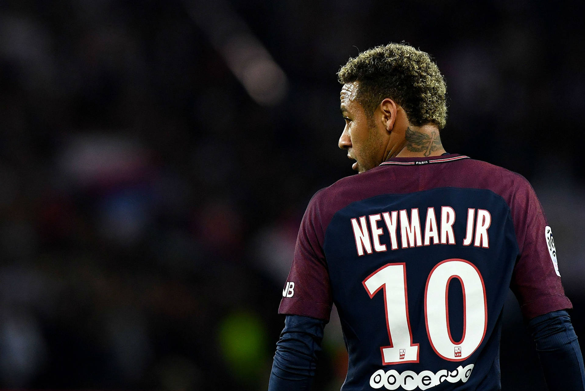 Neymar Jr Number 10 Jersey Wallpaper