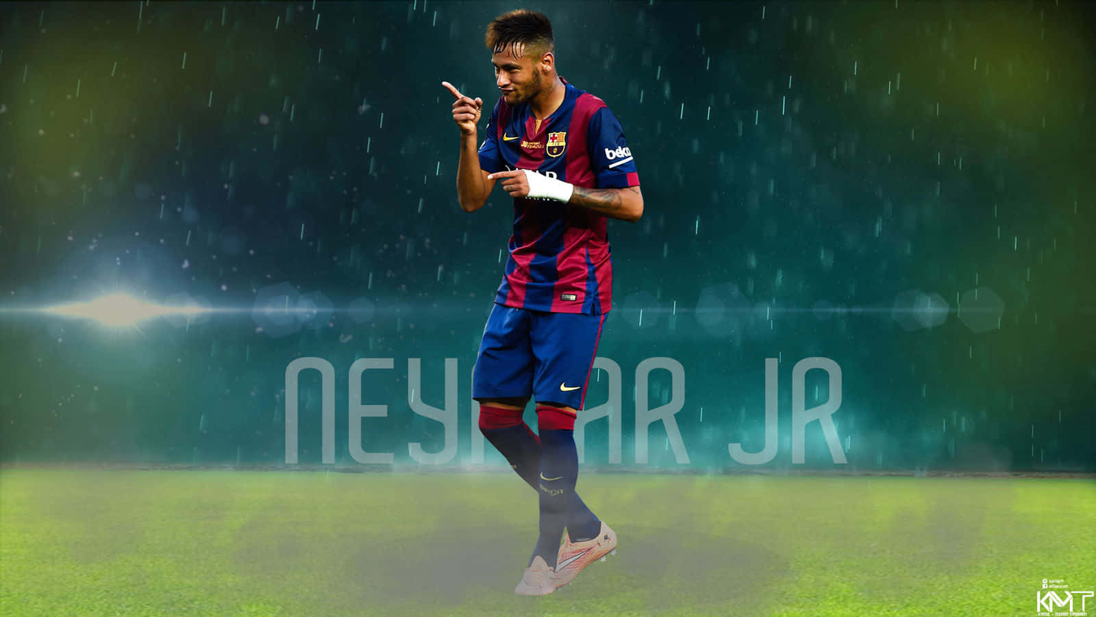 Neymar in Action