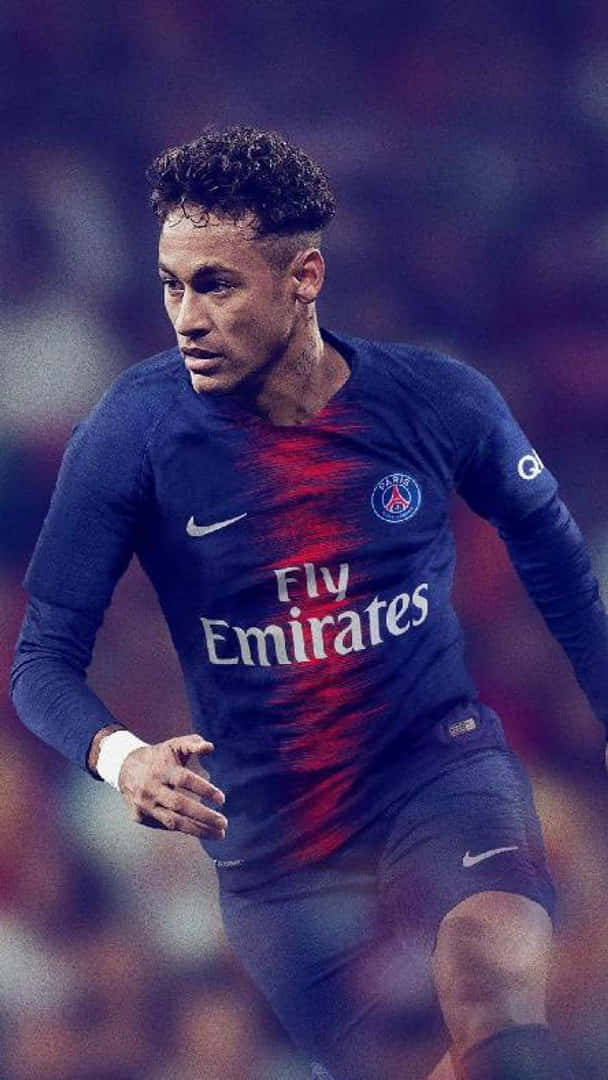 Neymar fra Paris Saint-Germain FC i Ultra HD. Wallpaper