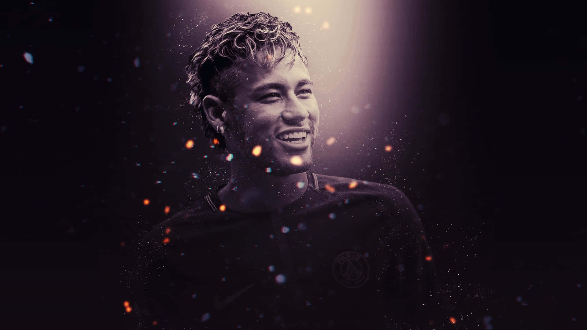 Neymar Ultra HD Vignette Effekt Tapet Wallpaper
