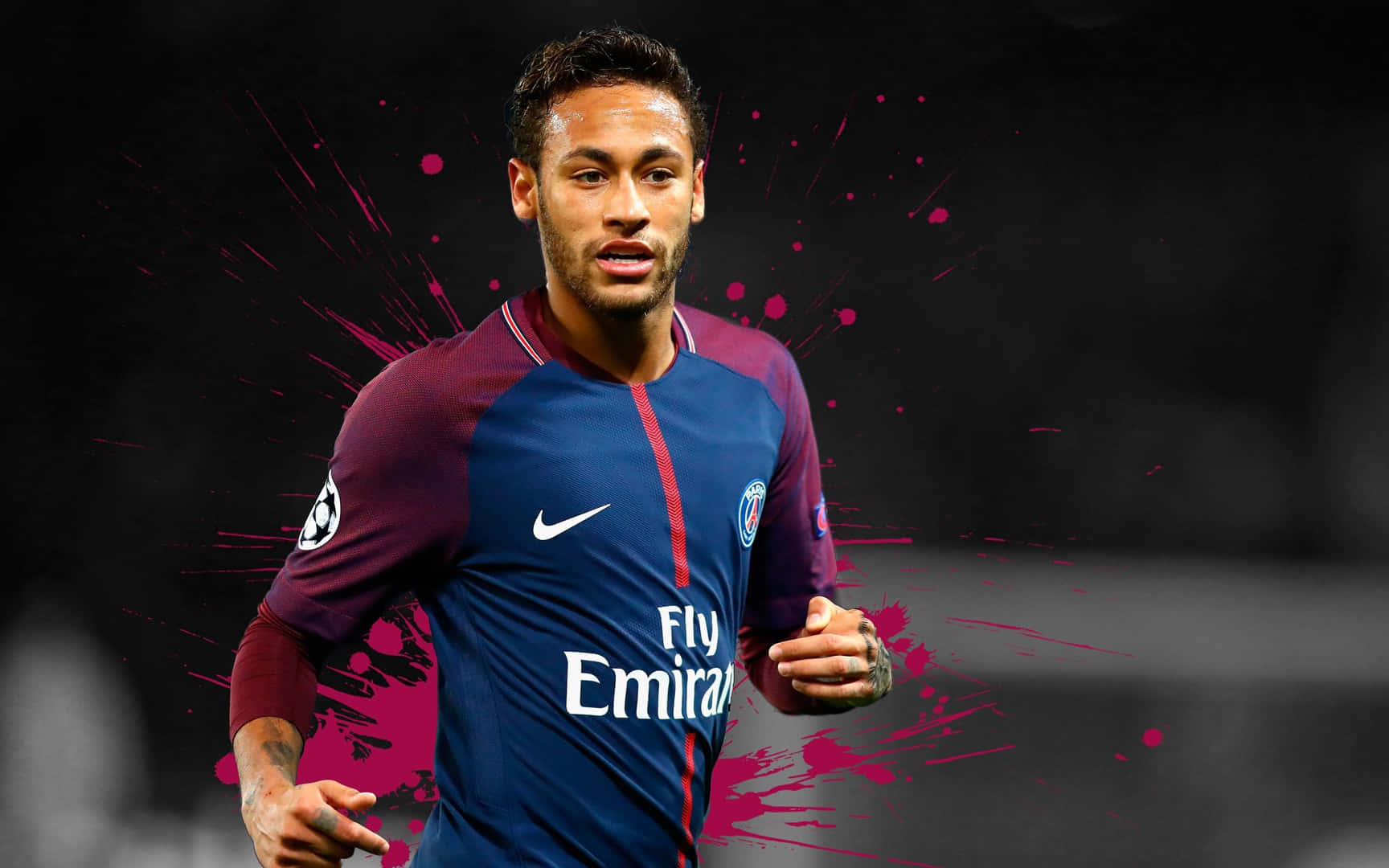 Neymar Ultra Hd Paris Saint-Germain Player Wallpaper