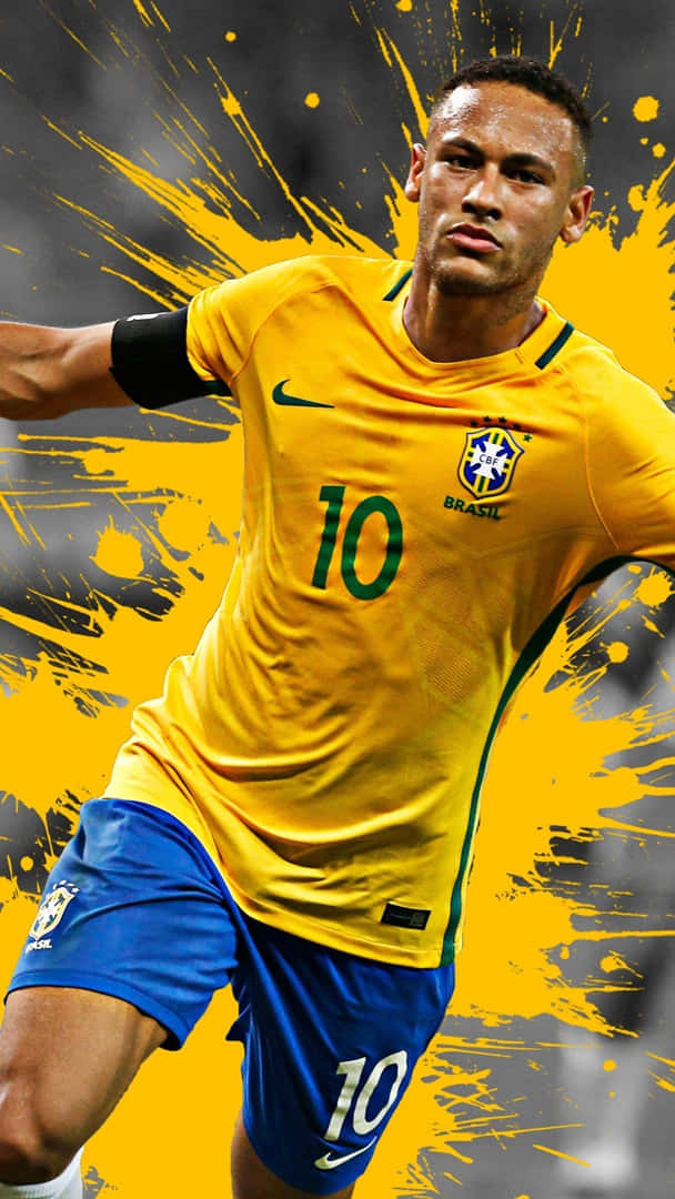 Neymar in Ultra High Definition Wallpaper