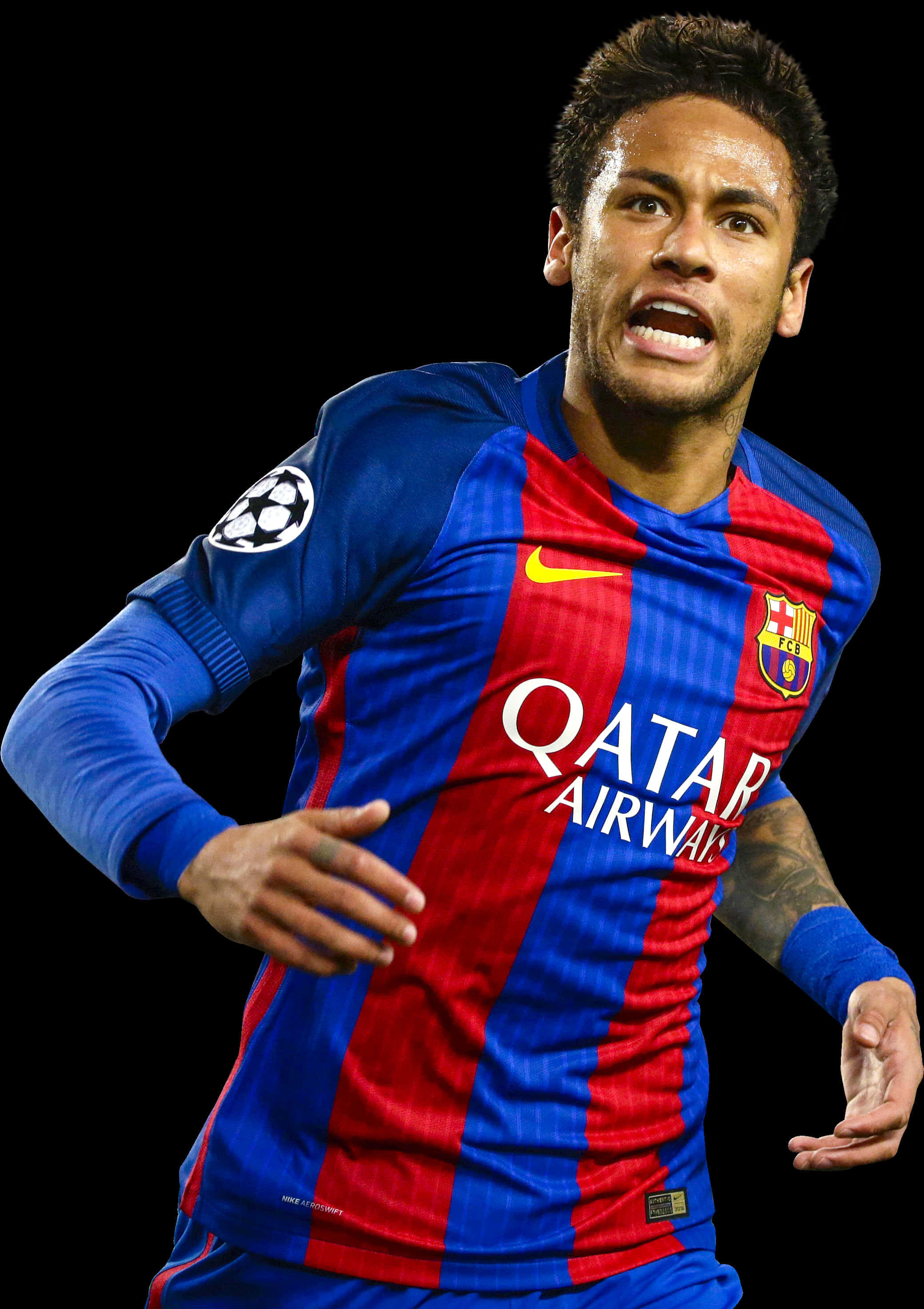 Neymarin F C Barcelona Kit PNG