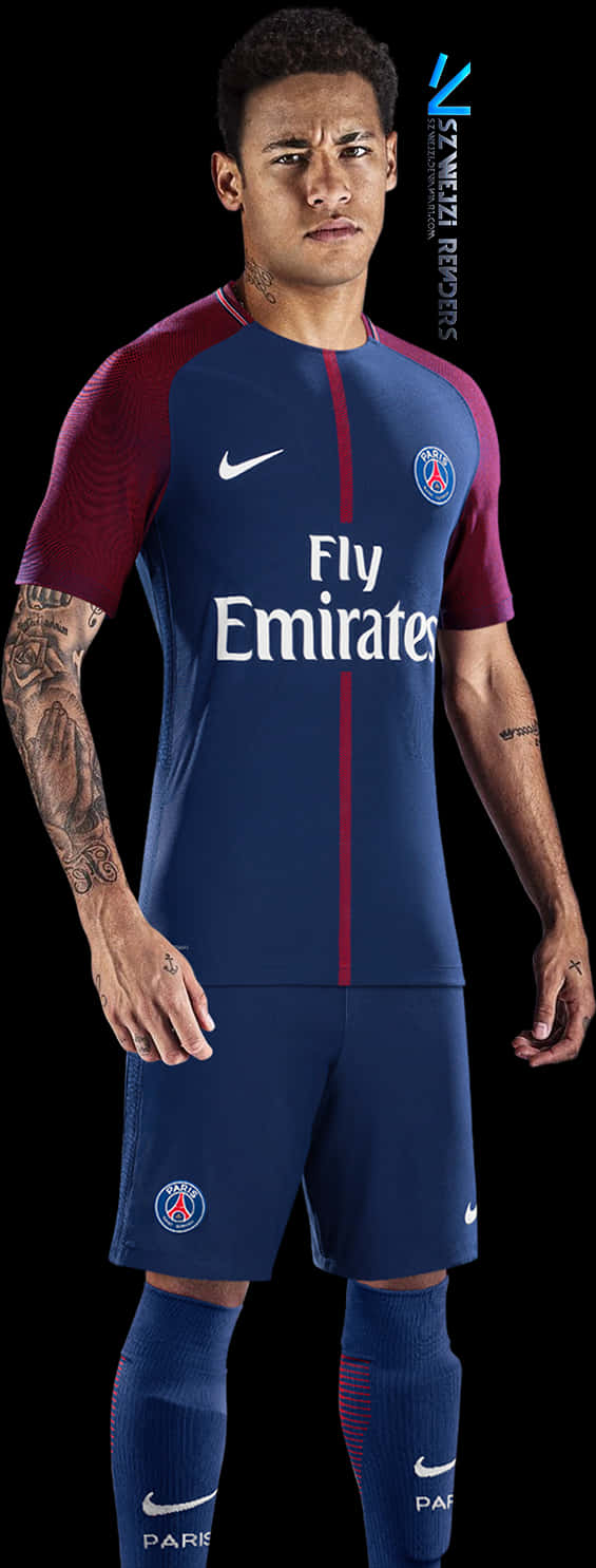 Neymarin P S G Kit PNG