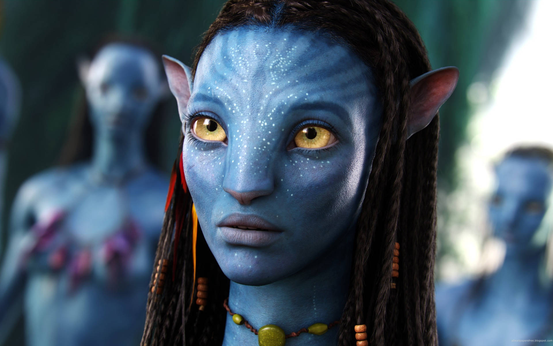 Neytiri Avatar In Hd Background