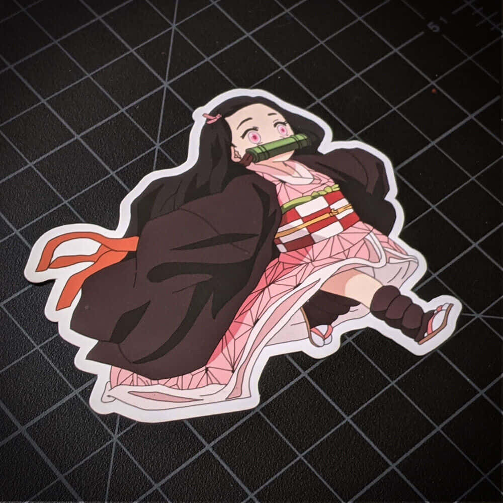 Nezuko in her quest for to save her brother