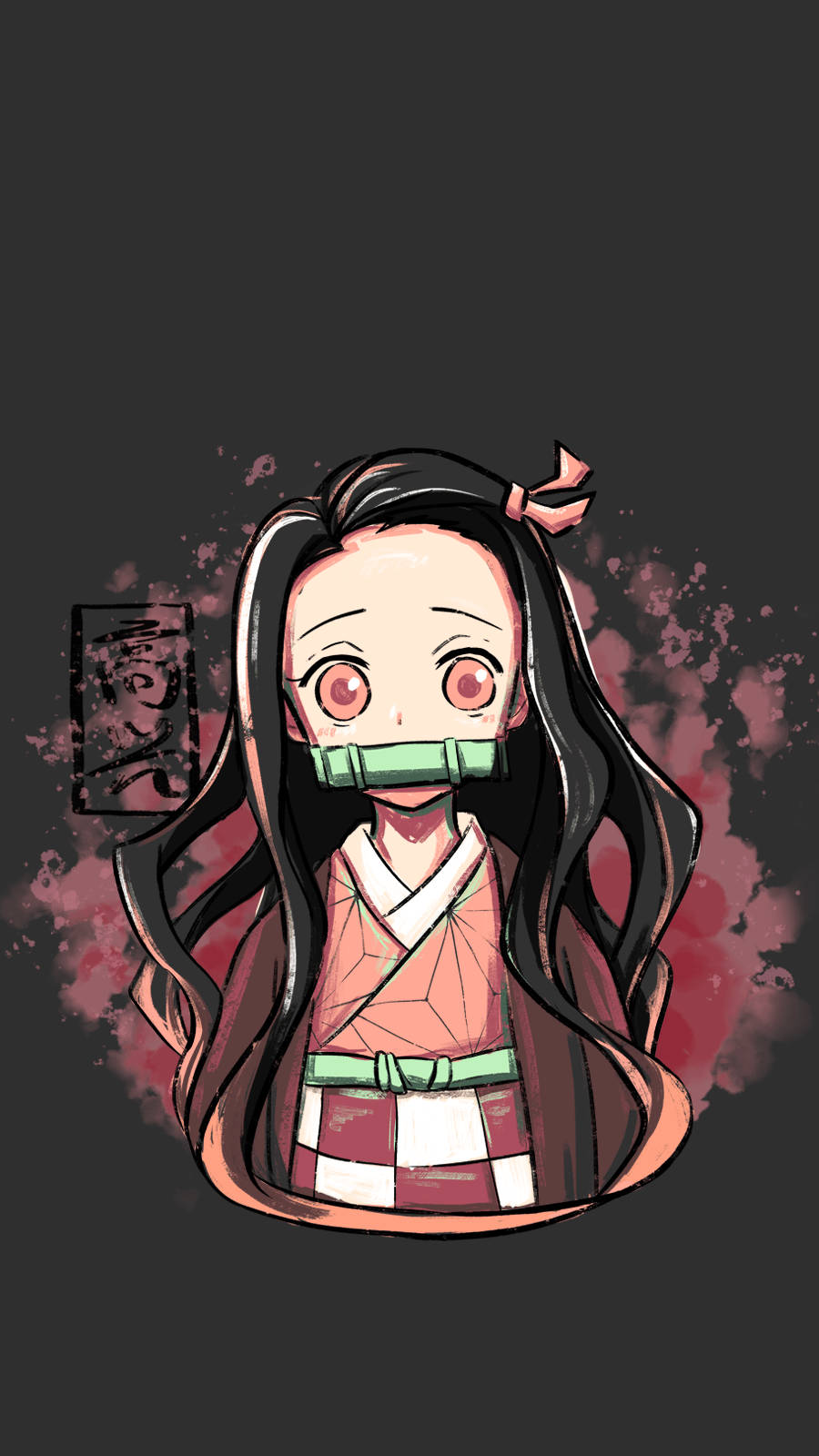 Nezuko dont touch my phone wallpaper  Dont touch my phone wallpaper  Anime wallpaper phone Pink wallpaper anime