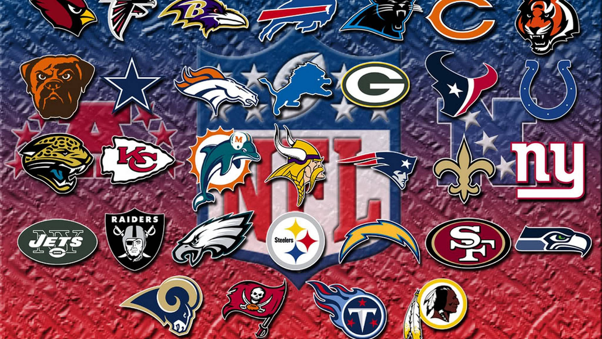 NFL All Team Logos Wallpaper