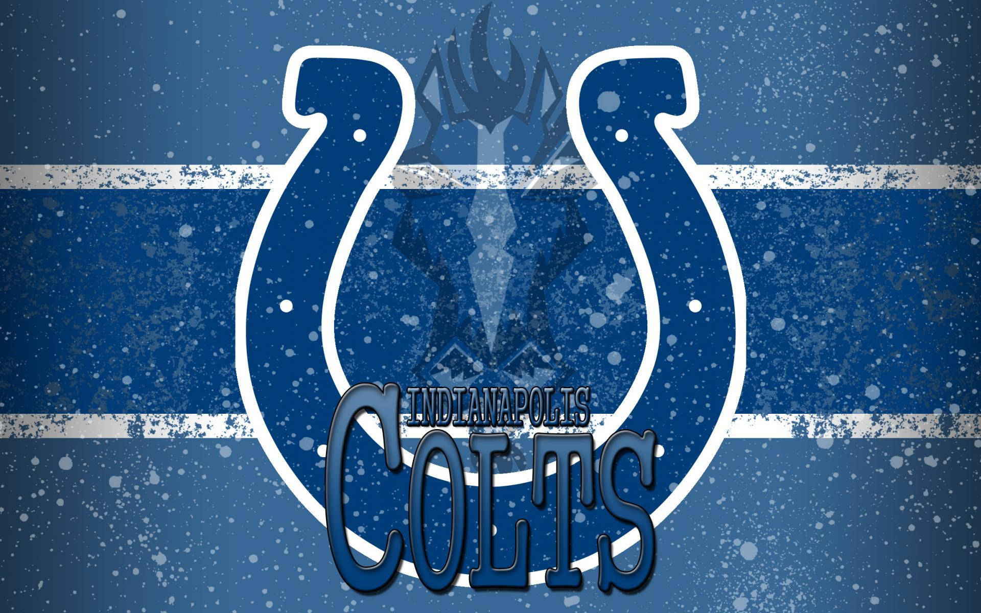 Diseñográfico De Fan Art De Nfl Indianapolis Colts. Fondo de pantalla
