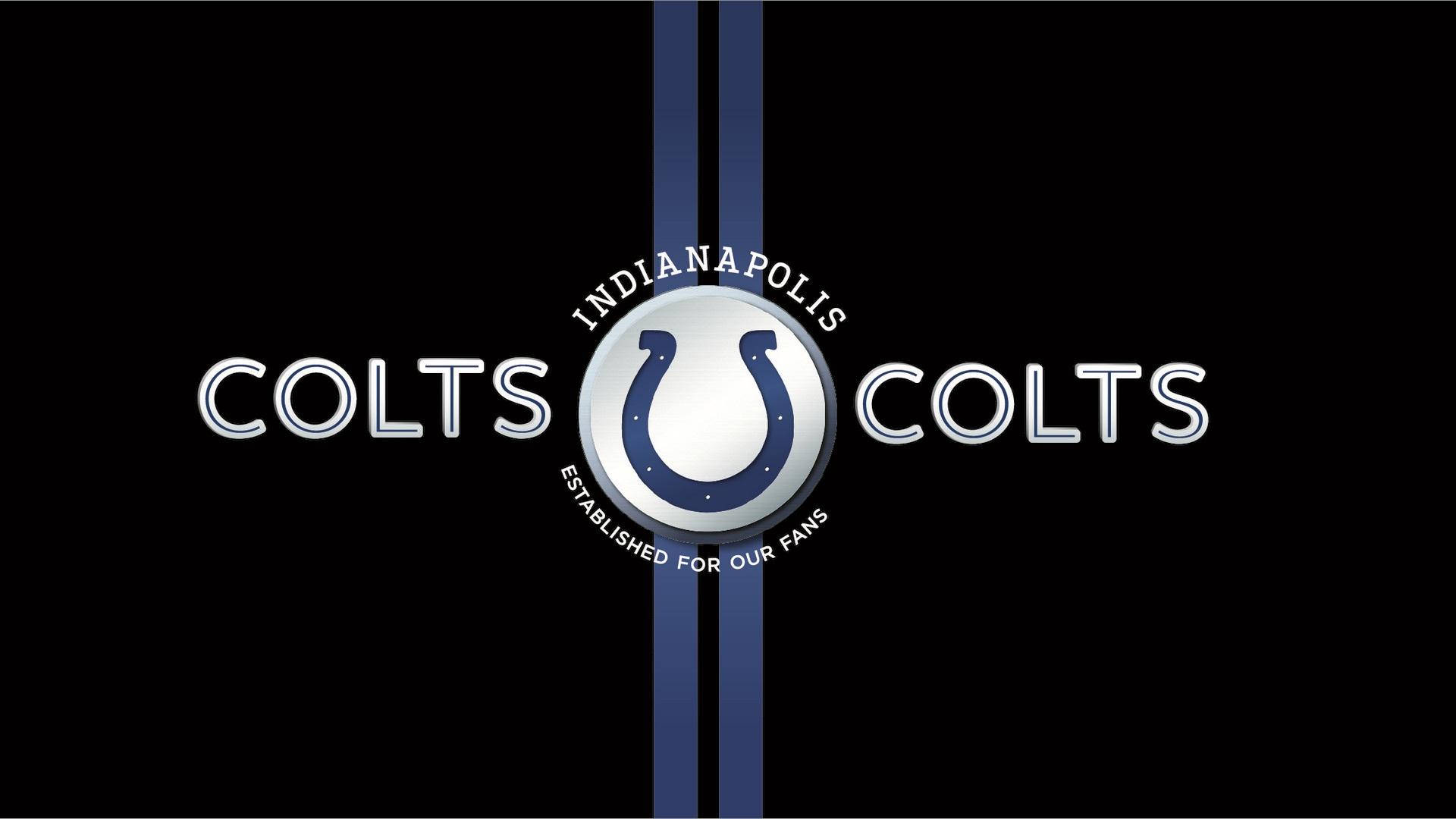 NFL Indianapolis Colts Fans Club Logo Wallpaper