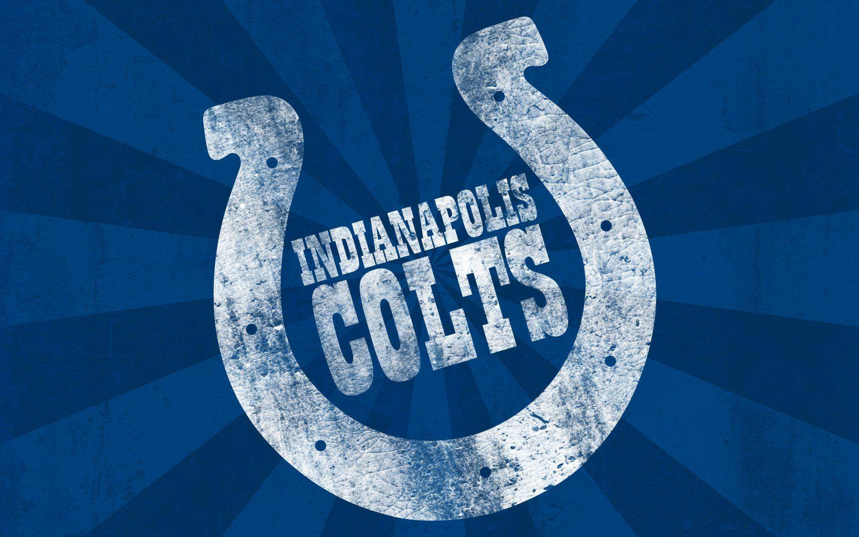 NFL Indianapolis Colts Graphic Design Wallpaper