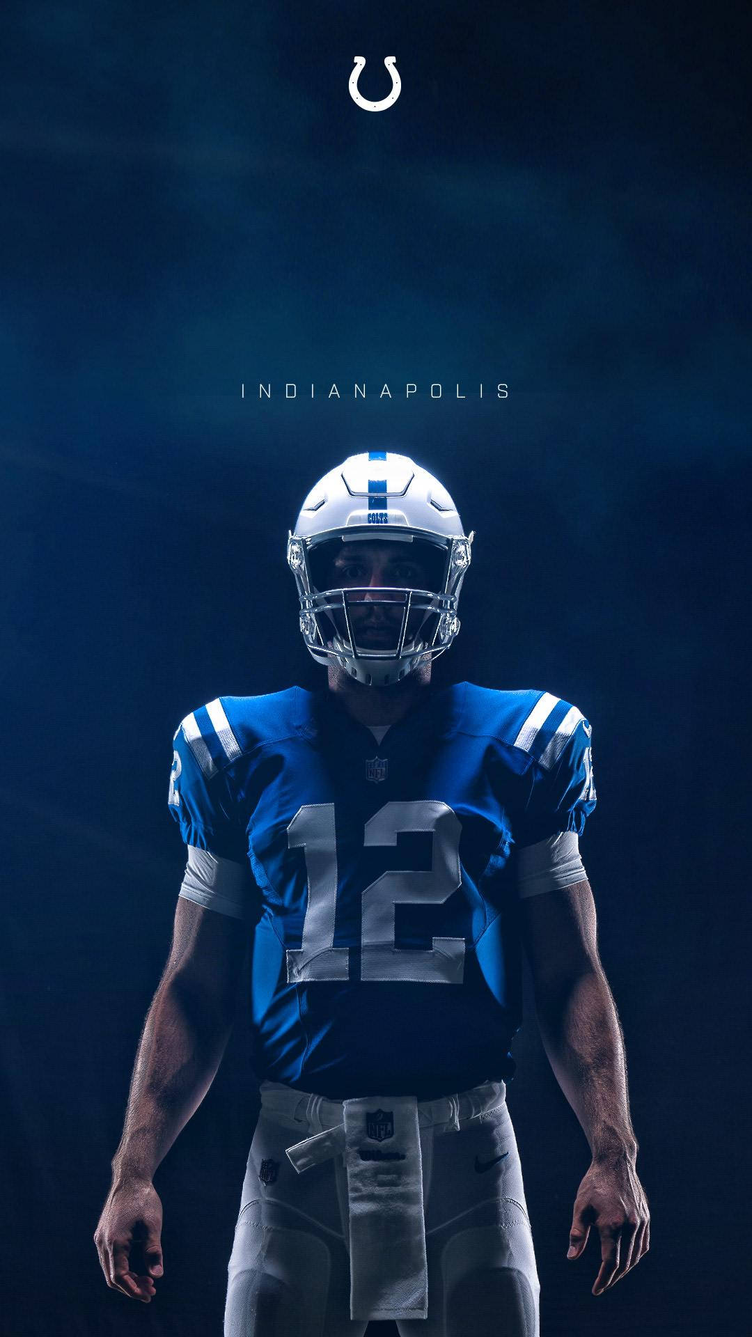 Nfl Indianapolis Colts No. 12 Andrew Luck Wallpaper