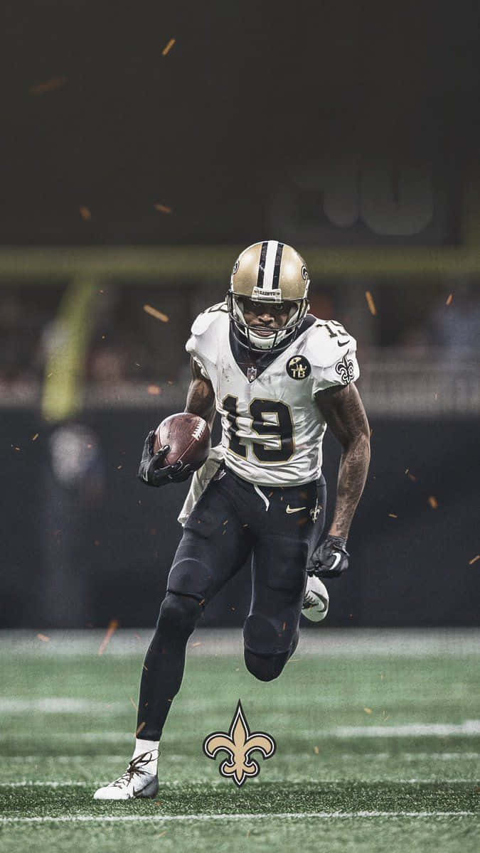 "The New Orleans Saints bring their unstoppable spirit to the field every week!" Wallpaper