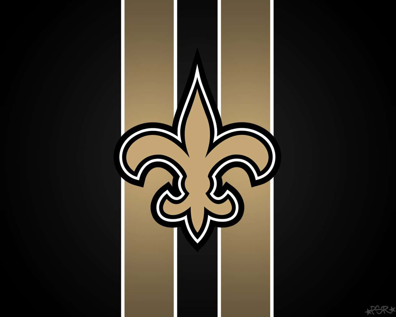 New Orleans Saints Ready to Take On the Field Wallpaper