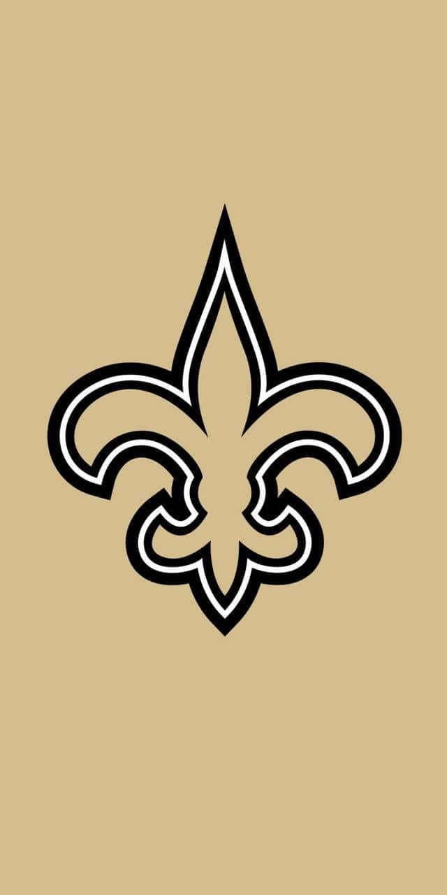The New Orleans Saints Fight for Victory Wallpaper