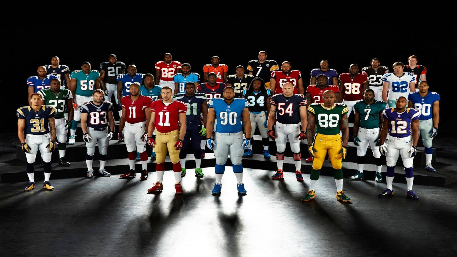 NFL Team Representatives Wallpaper