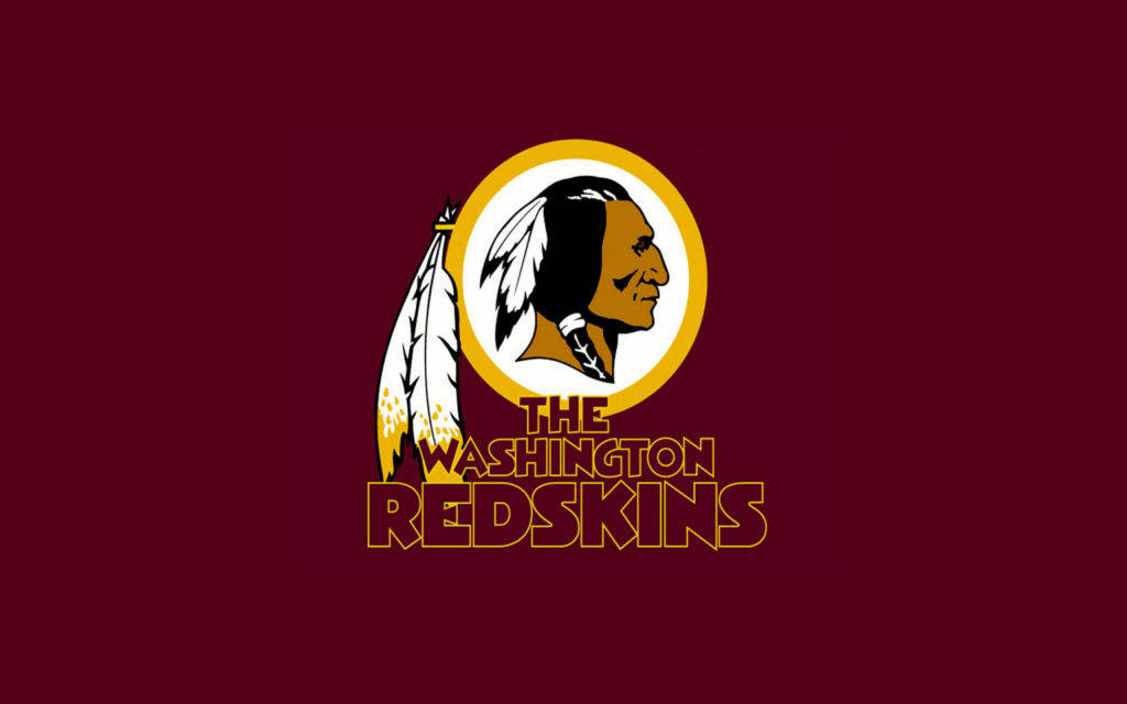 Logo Della Squadra Nfl Washington Redskins Sfondo